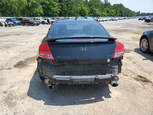 1HGCS2B88BA006990 - 2011 HONDA ACCORD EXL BLACK photo 6