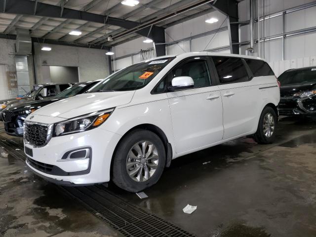 KNDMA5C17L6582034 - 2020 KIA SEDONA L WHITE photo 1