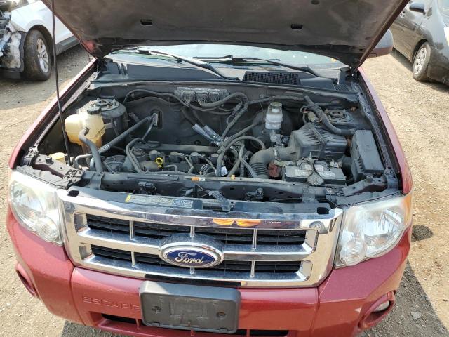 1FMCU9D72BKA31945 - 2011 FORD ESCAPE XLT RED photo 11