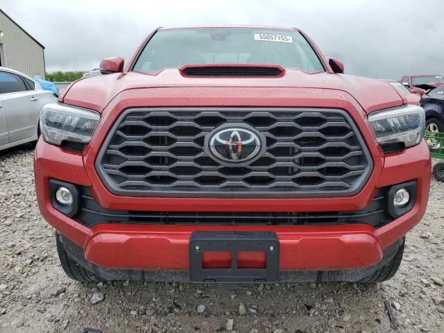 3TMCZ5AN3NM518151 - 2022 TOYOTA TACOMA DOUBLE CAB 红色 照片 5