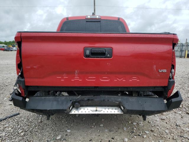 3TMCZ5AN3NM518151 - 2022 TOYOTA TACOMA DOUBLE CAB 红色 照片 6