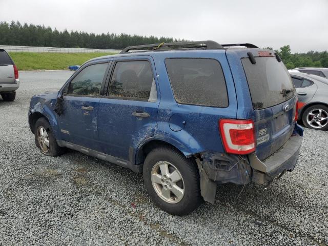 1FMCU93128KE68124 - 2008 FORD ESCAPE XLT BLUE photo 2