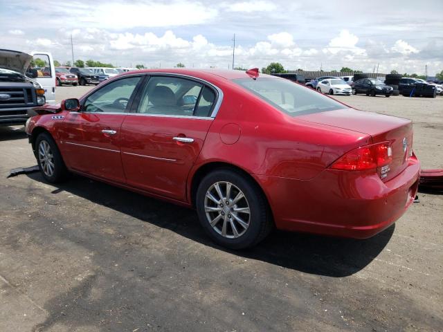 1G4HD57M99U141650 - 2009 BUICK LUCERNE CXL RED photo 2