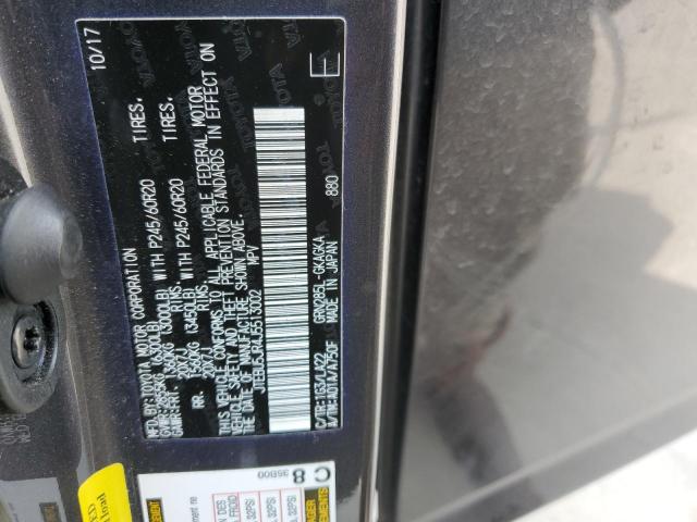 JTEBU5JR4J5513002 - 2018 TOYOTA 4RUNNER SR5/SR5 PREMIUM 灰色 照片 12