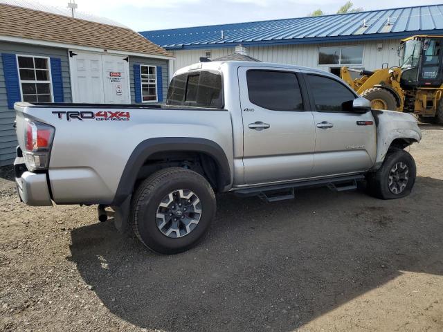3TYCZ5AN4PT146634 - 2023 TOYOTA TACOMA DOUBLE CAB ვერცხლისფერი ფოტო 3