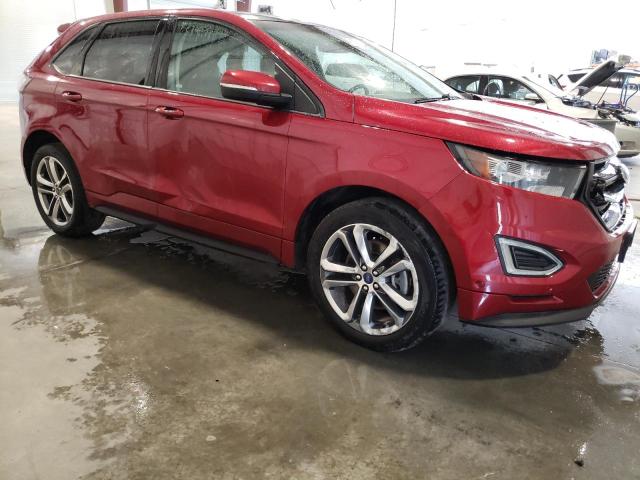 2FMTK4AP0FBB91867 - 2015 FORD EDGE SPORT RED photo 4