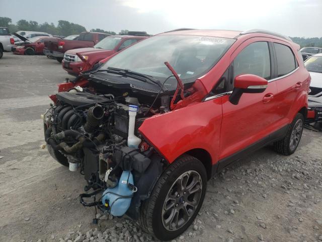 MAJ6S3KL5KC289638 - 2019 FORD ECOSPORT TITANIUM RED photo 1