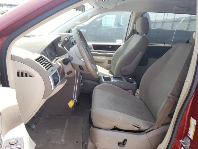 2A4RR5D17AR183444 - 2010 CHRYSLER TOWN & COU TOURING 红色 照片 7