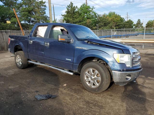 1FTFW1ET1DKG28905 - 2013 FORD F150 SUPERCREW BLUE photo 4