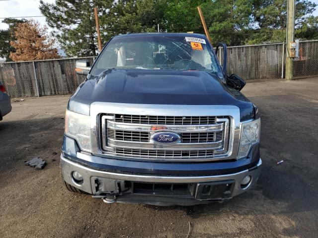 1FTFW1ET1DKG28905 - 2013 FORD F150 SUPERCREW BLUE photo 5