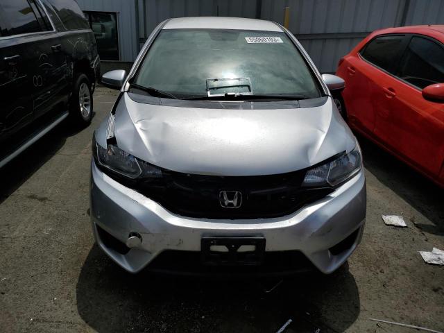 JHMGK5H58GS011296 - 2016 HONDA FIT LX GRAY photo 5