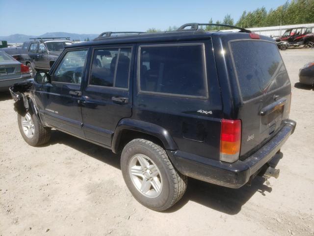 1J4FF58S11L552399 - 2001 JEEP CHEROKEE CLASSIC BLACK photo 2