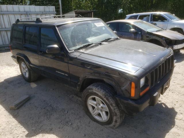 1J4FF58S11L552399 - 2001 JEEP CHEROKEE CLASSIC BLACK photo 4