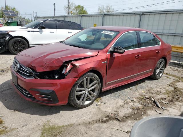 1VWDT7A34HC006546 - 2017 VOLKSWAGEN PASSAT R-LINE ბურგუნდია ფოტო 1
