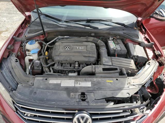 1VWDT7A34HC006546 - 2017 VOLKSWAGEN PASSAT R-LINE ბურგუნდია ფოტო 11