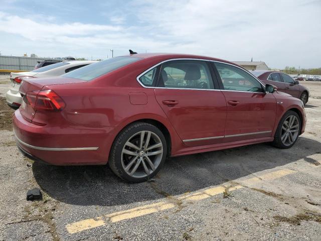 1VWDT7A34HC006546 - 2017 VOLKSWAGEN PASSAT R-LINE ბურგუნდია ფოტო 3