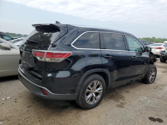 5TDKKRFH0FS049600 - 2015 TOYOTA HIGHLANDER XLE Qara foto 3