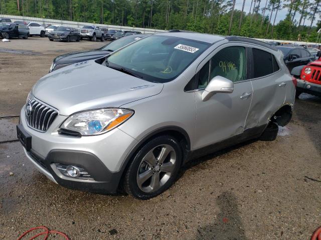 KL4CJBSB1EB600410 - 2014 BUICK ENCORE CONVENIENCE SILVER photo 1