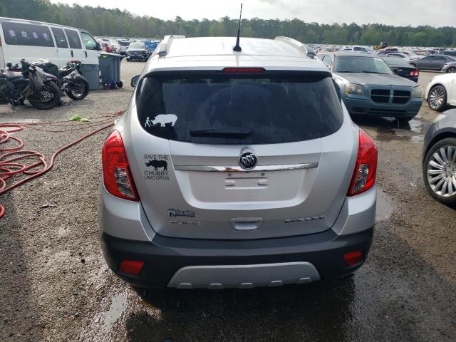 KL4CJBSB1EB600410 - 2014 BUICK ENCORE CONVENIENCE SILVER photo 6