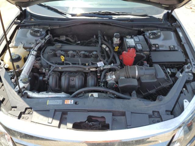 3FAHP0HA3CR325456 - 2012 FORD FUSION SE SILVER photo 11