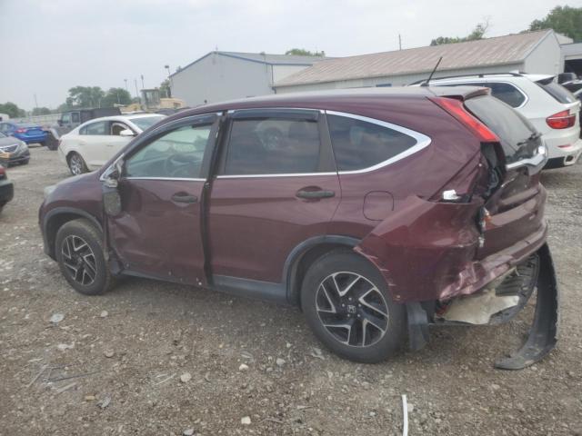 5J6RM4H47GL080555 - 2016 HONDA CR-V SE BURGUNDY photo 2