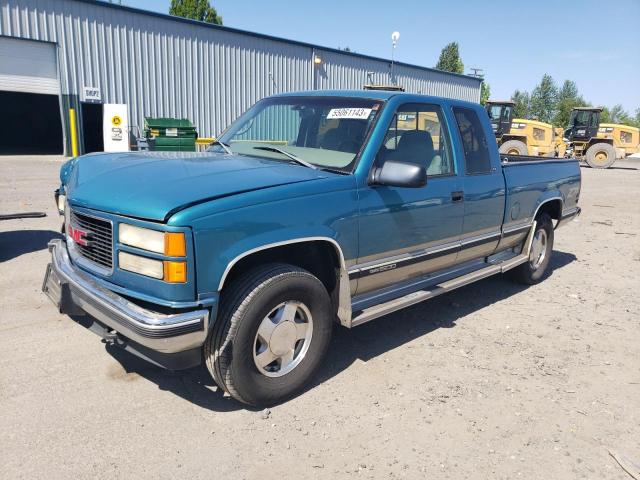 1GTEK19R4WE552247 - 1998 GMC SIERRA K1500 BLUE photo 1