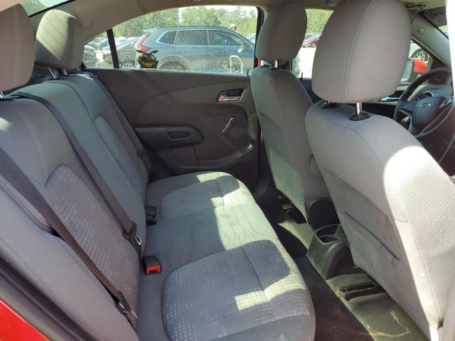 1G1JA5SH1E4237915 - 2014 CHEVROLET SONIC LS წითელი ფოტო 10