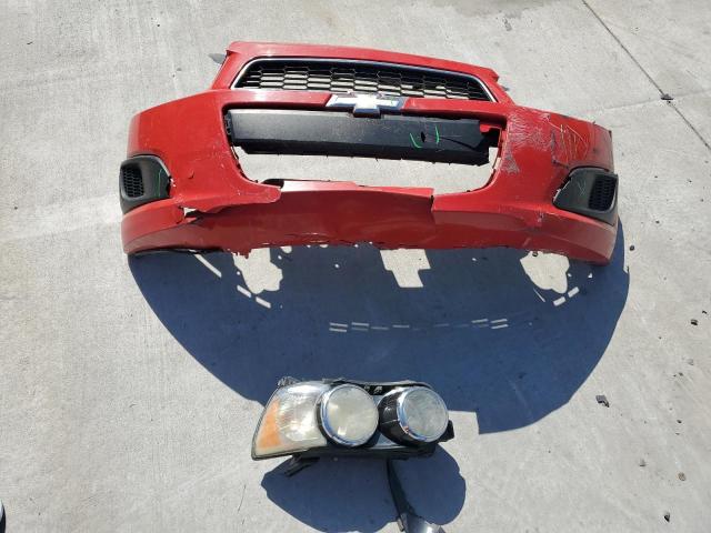 1G1JA5SH1E4237915 - 2014 CHEVROLET SONIC LS წითელი ფოტო 12