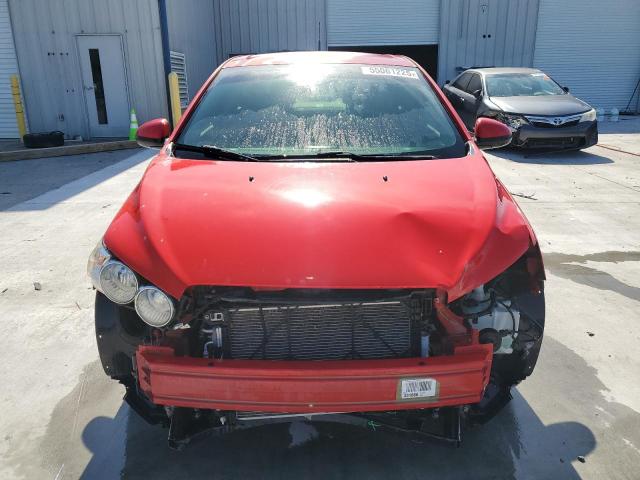 1G1JA5SH1E4237915 - 2014 CHEVROLET SONIC LS წითელი ფოტო 5