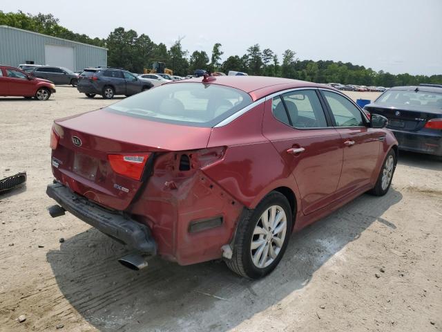 5XXGN4A74FG407152 - 2015 KIA OPTIMA EX RED photo 3