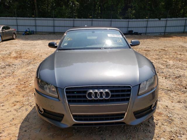 WAUCFAFH0CN005542 - 2012 AUDI A5 PREMIUM GRAY photo 5