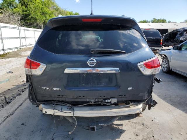 5N1AR2MN1EC725460 - 2014 NISSAN PATHFINDER S BLUE photo 6