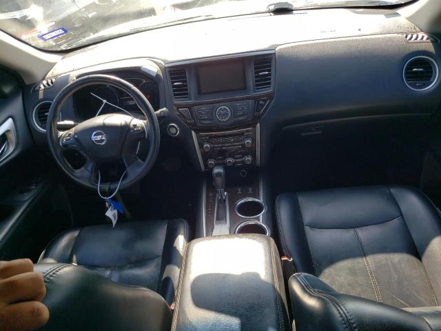 5N1AR2MN1EC725460 - 2014 NISSAN PATHFINDER S BLUE photo 8