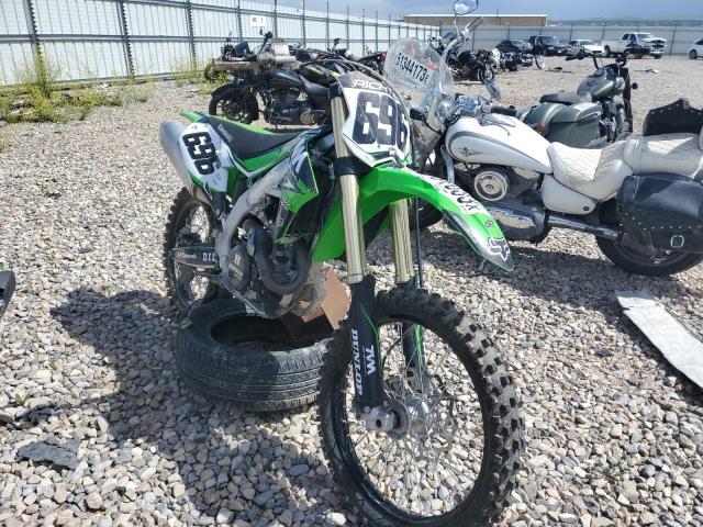 JKAKXGJC1KA004457 - 2019 KAWASAKI KX450 F GREEN photo 1