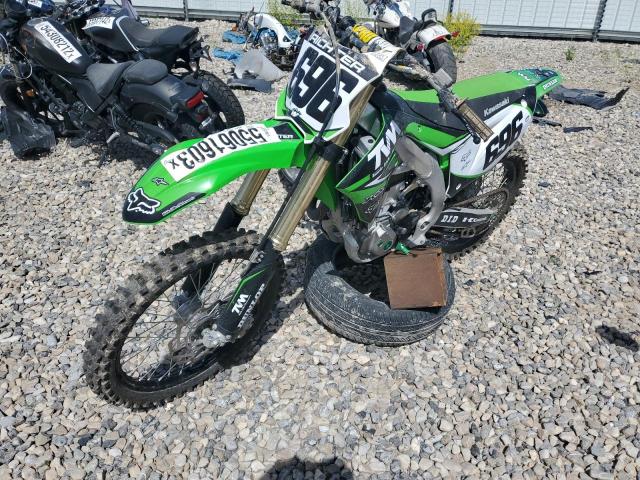 JKAKXGJC1KA004457 - 2019 KAWASAKI KX450 F GREEN photo 2