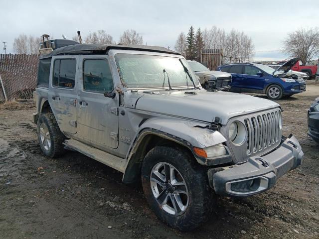 1C4HJXEG6LW168029 - 2020 JEEP WRANGLER U SAHARA SILVER photo 4