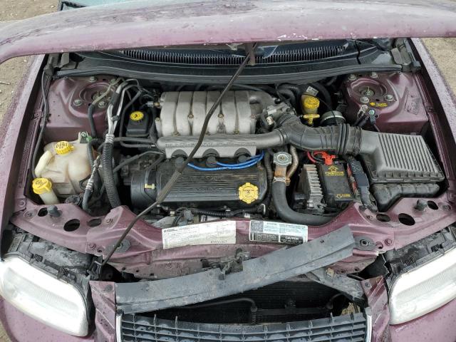 3C3EL55H9XT500877 - 1999 CHRYSLER SEBRING JXI MAROON photo 11