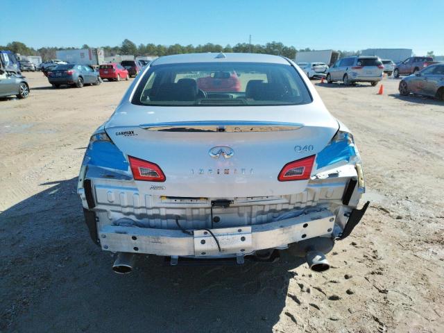 JN1CV6AR8FM523768 - 2015 INFINITI Q40 SILVER photo 6