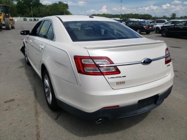 1FAHP2E83DG183227 - 2013 FORD TAURUS SEL WHITE photo 3