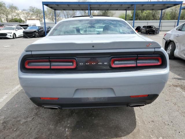 2C3CDZKGXMH560985 - 2021 DODGE CHALLENGER GT GRAY photo 6