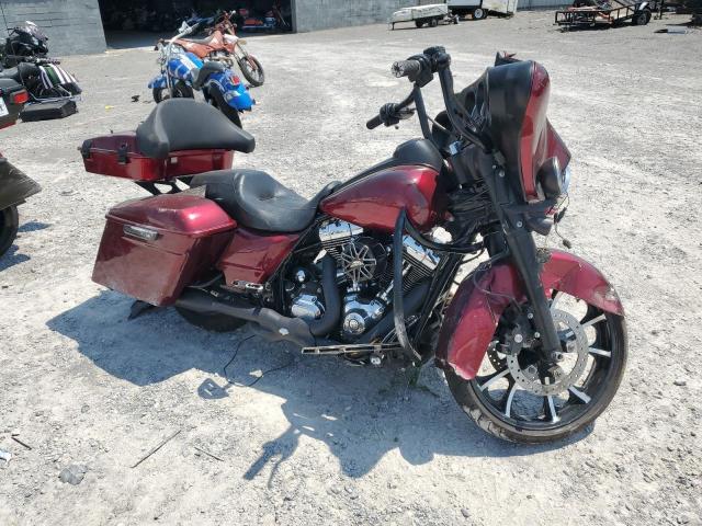 1HD1KBM11CB650511 - 2012 HARLEY-DAVIDSON FLHX STREET GLIDE BURGUNDY photo 1