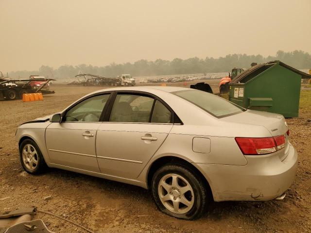 5NPEU46F76H044750 - 2006 HYUNDAI SONATA GLS SILVER photo 2