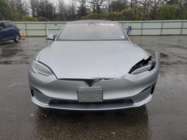 5YJSA1E53RF542174 - 2024 TESLA MODEL S SILVER photo 5