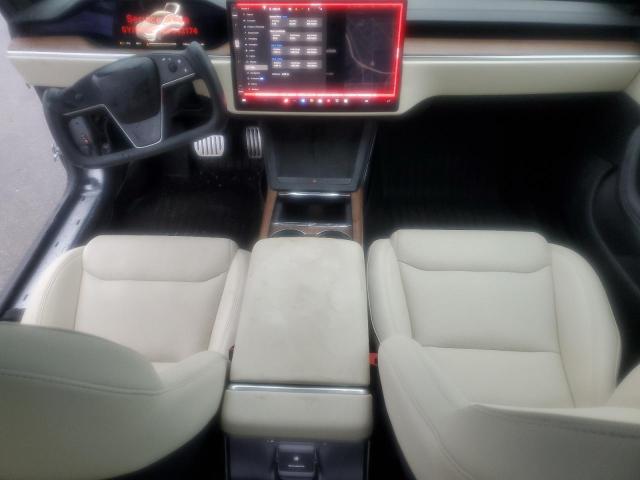 5YJSA1E53RF542174 - 2024 TESLA MODEL S SILVER photo 8