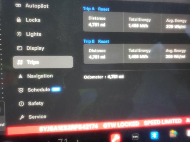 5YJSA1E53RF542174 - 2024 TESLA MODEL S SILVER photo 9