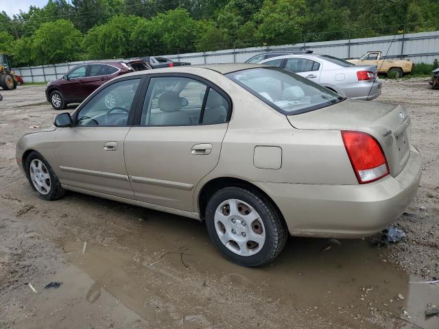 KMHDN45D43U642445 - 2003 HYUNDAI ELANTRA GLS GOLD photo 2