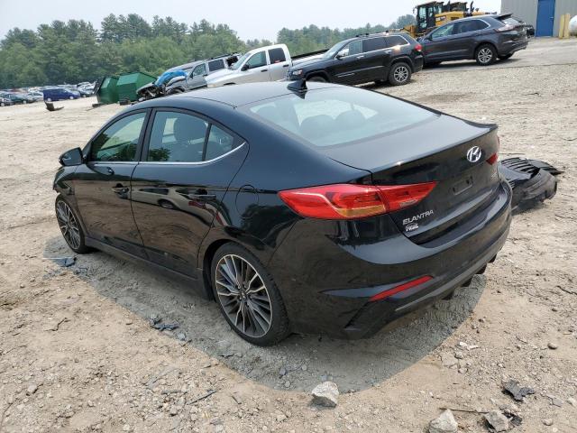 KMHD04LB0HU346250 - 2017 HYUNDAI ELANTRA SPORT BLUE photo 2