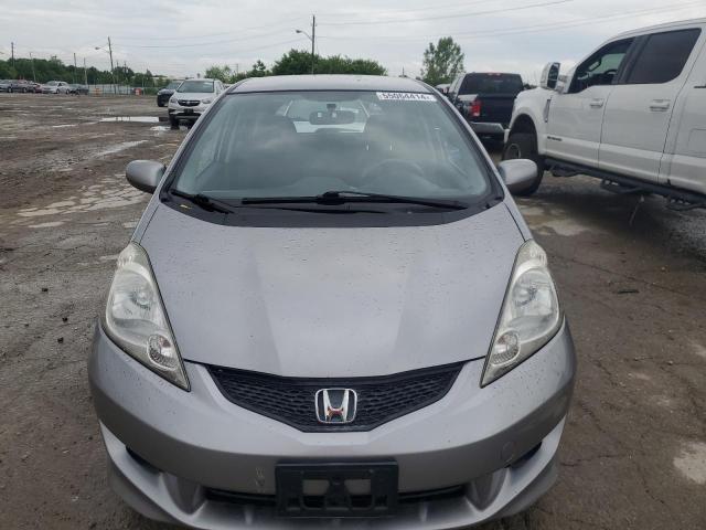 JHMGE88429S001432 - 2009 HONDA FIT SPORT SILVER photo 5