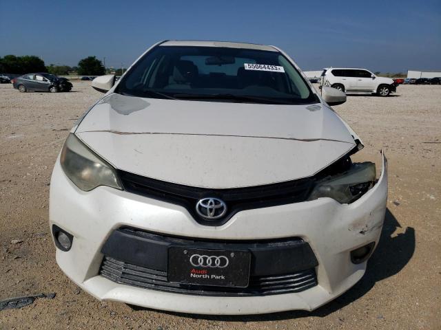 5YFBPRHE1EP057913 - 2014 TOYOTA COROLLA ECO WHITE photo 5