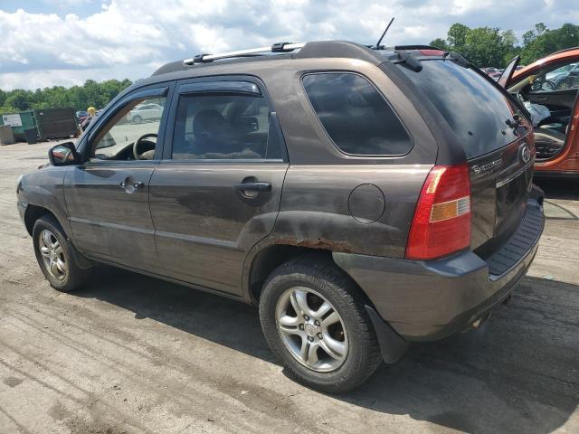 KNDJF723977359545 - 2007 KIA SPORTAGE EX GRAY photo 2